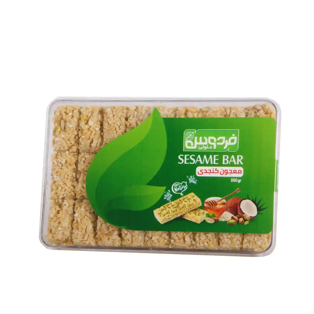 معجون کنجدی کریستالی ۲۵۰ گرم